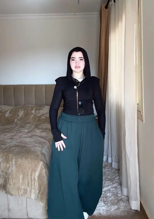 Wide leg pants