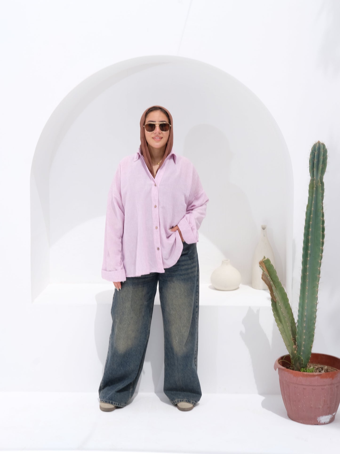 Poly Linen Shirt