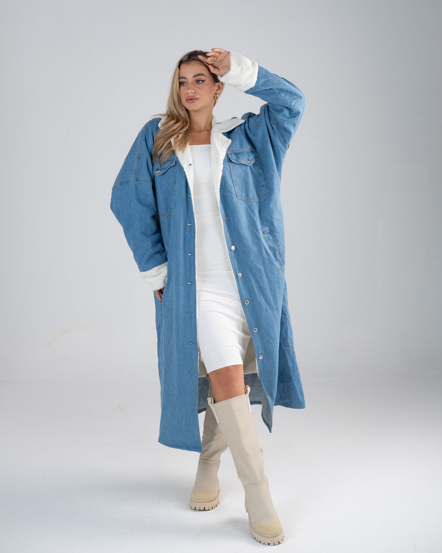Deinm coat