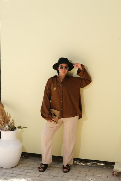 Poly Linen Shirt