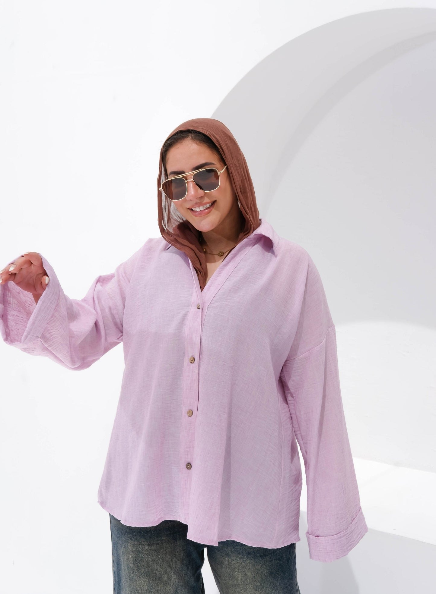 Poly Linen Shirt