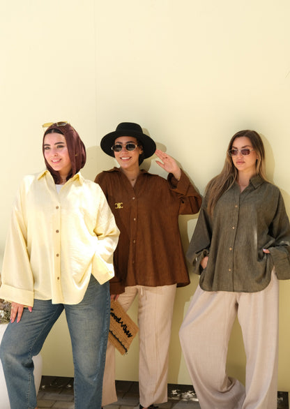 Poly Linen Shirt