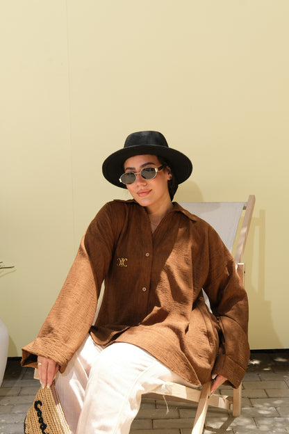 Poly Linen Shirt