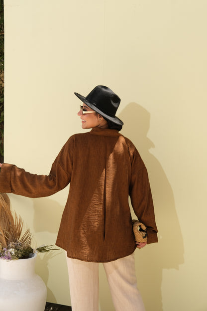 Poly Linen Shirt