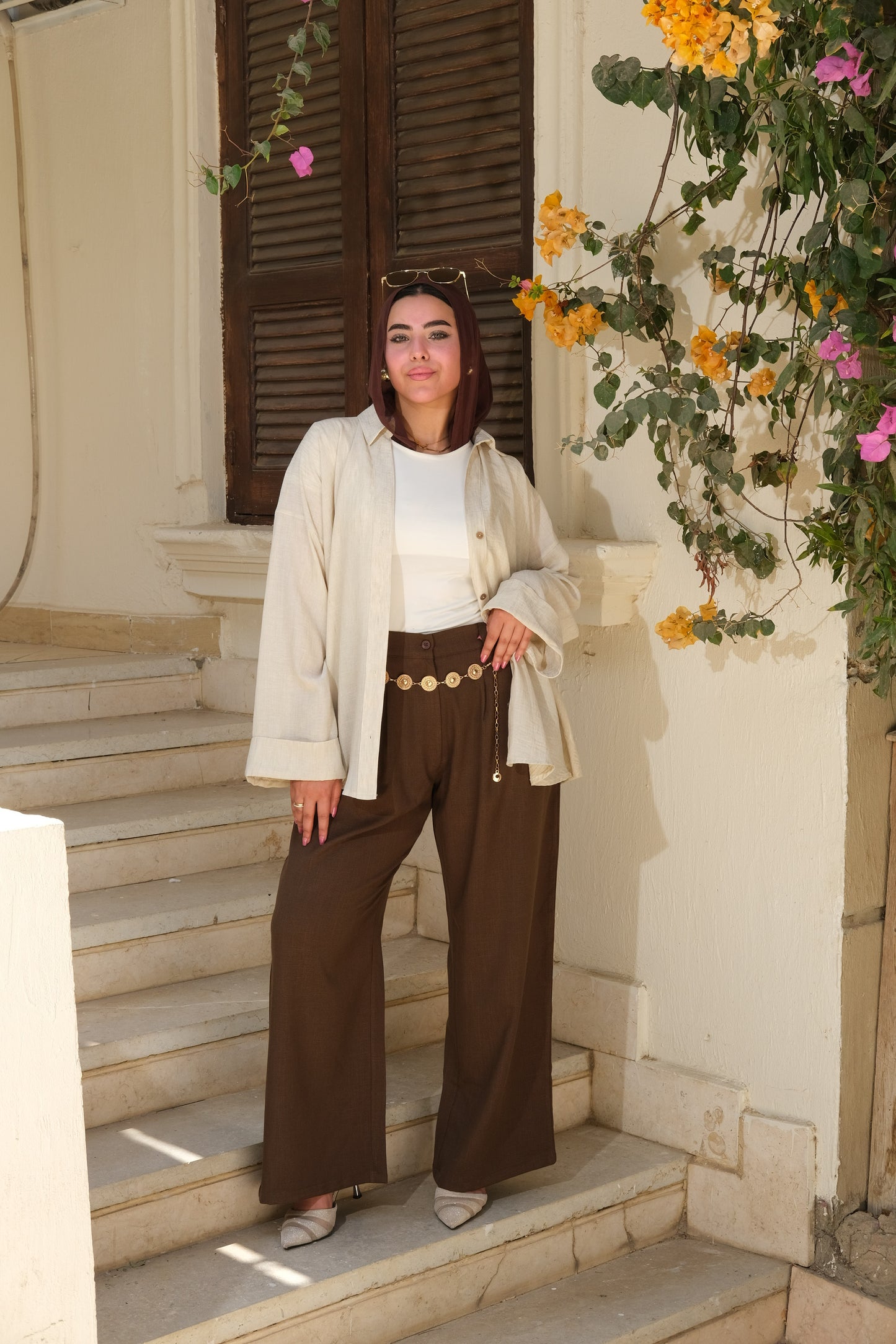 Poly Linen Shirt
