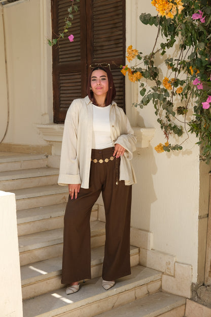 Poly Linen Shirt
