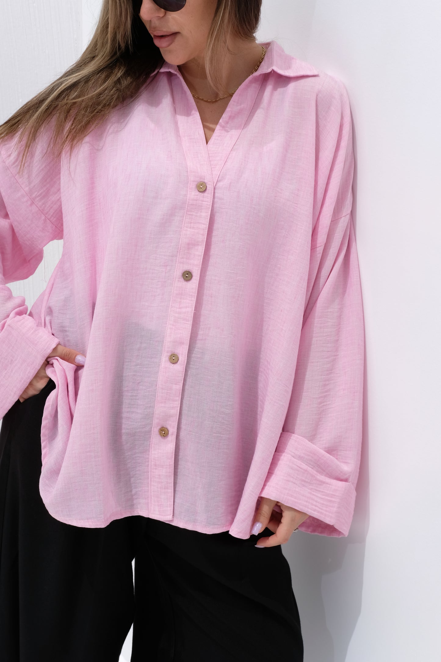 Poly Linen Shirt