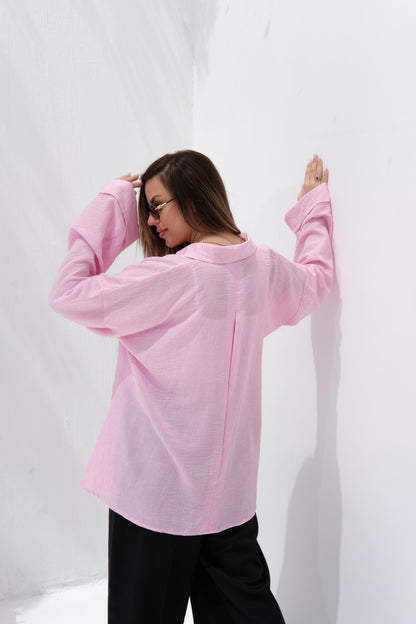 Poly Linen Shirt
