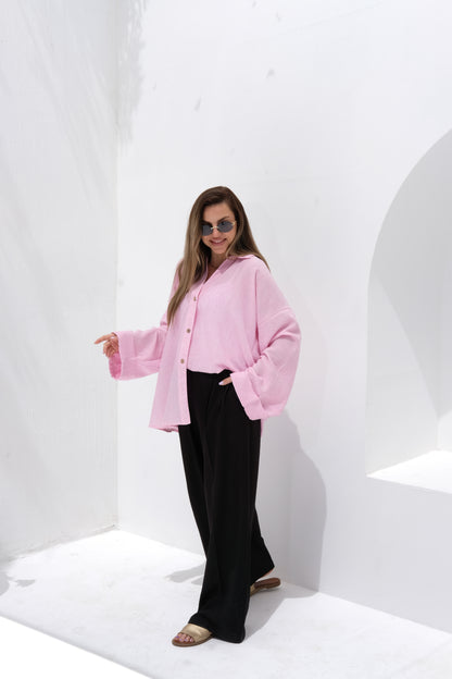 Poly Linen Shirt
