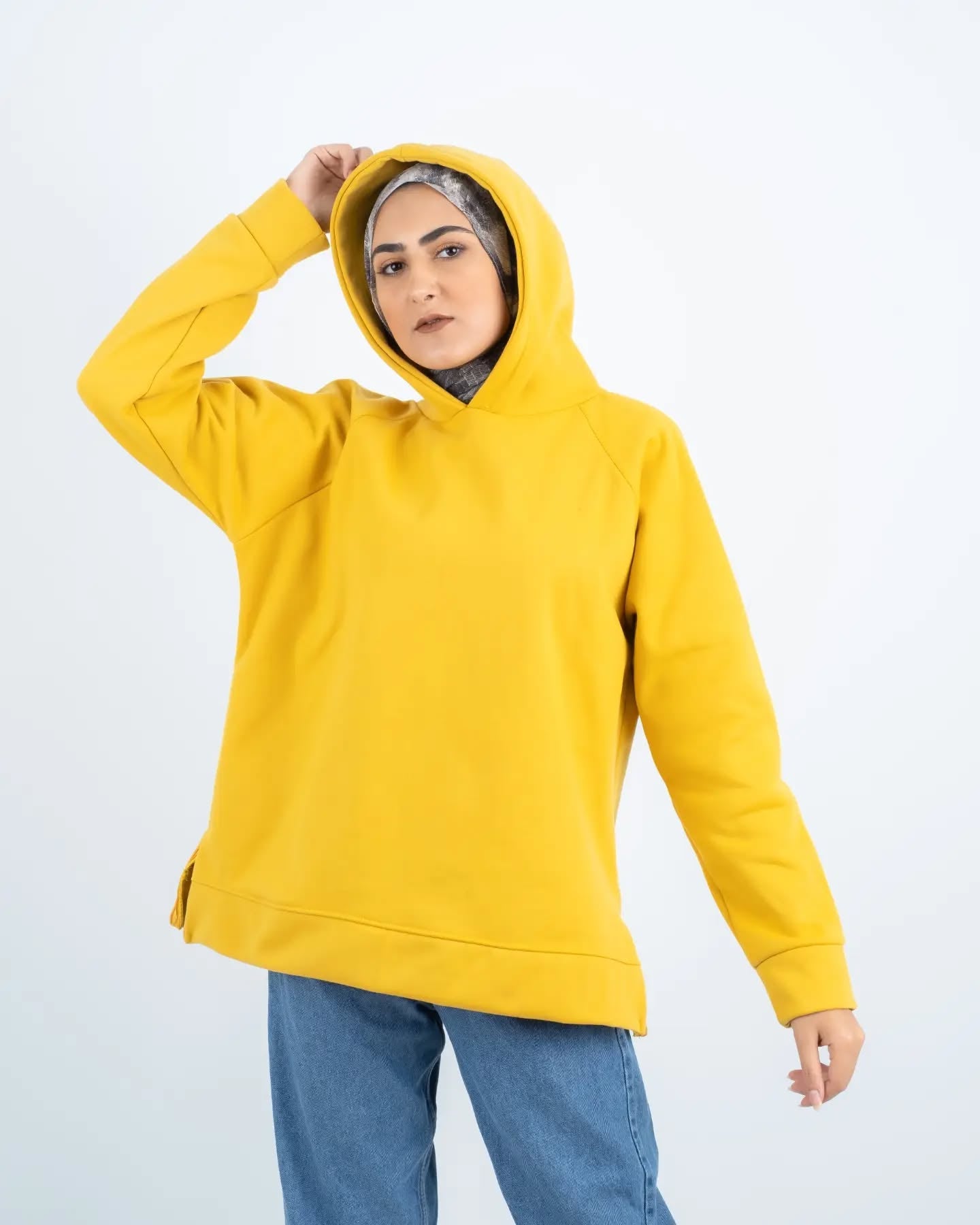 Over-size sweatshirt
