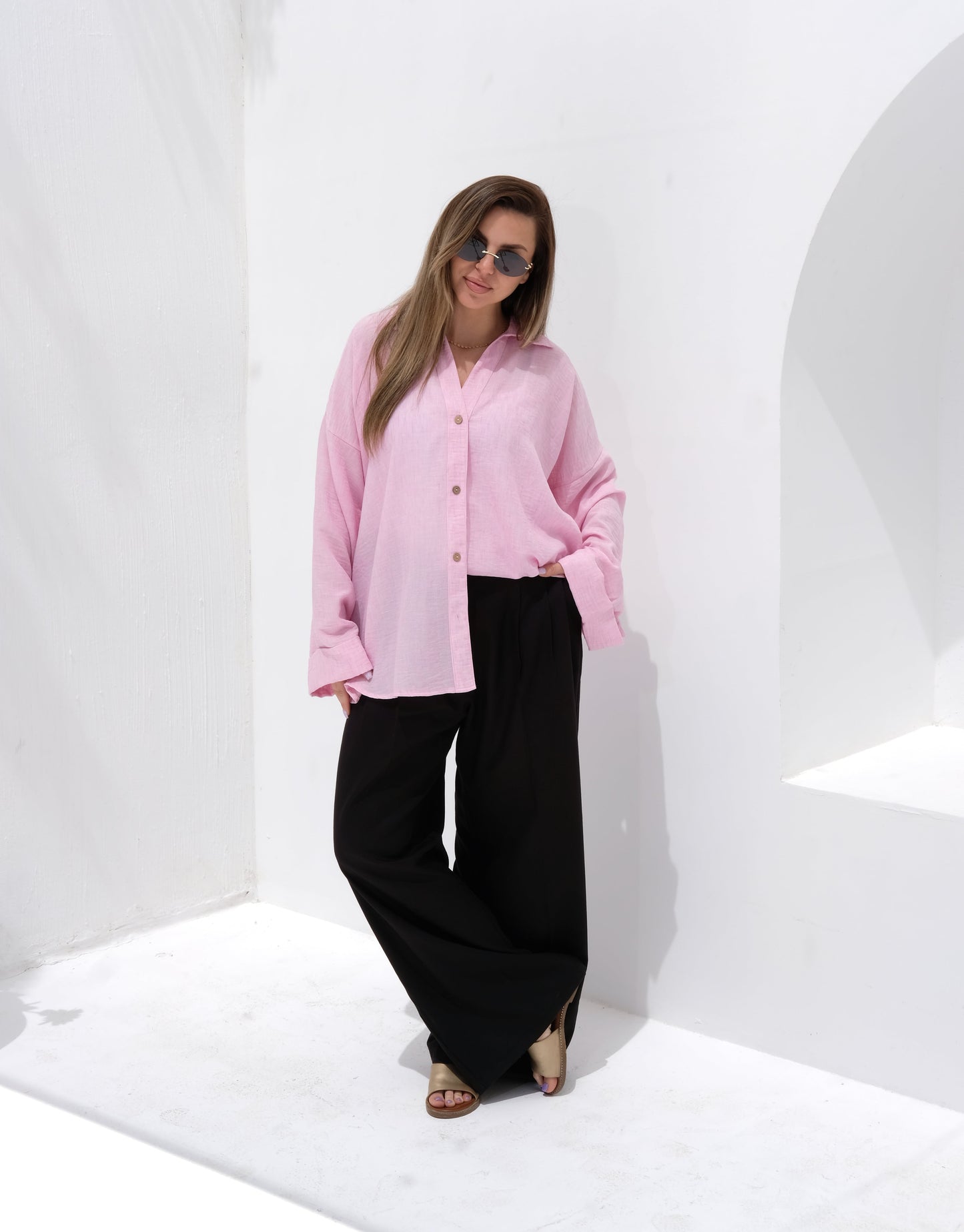 Poly Linen Shirt