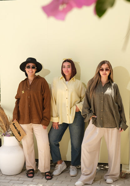 Poly Linen Shirt