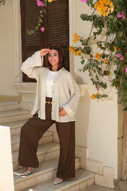 Poly Linen Shirt