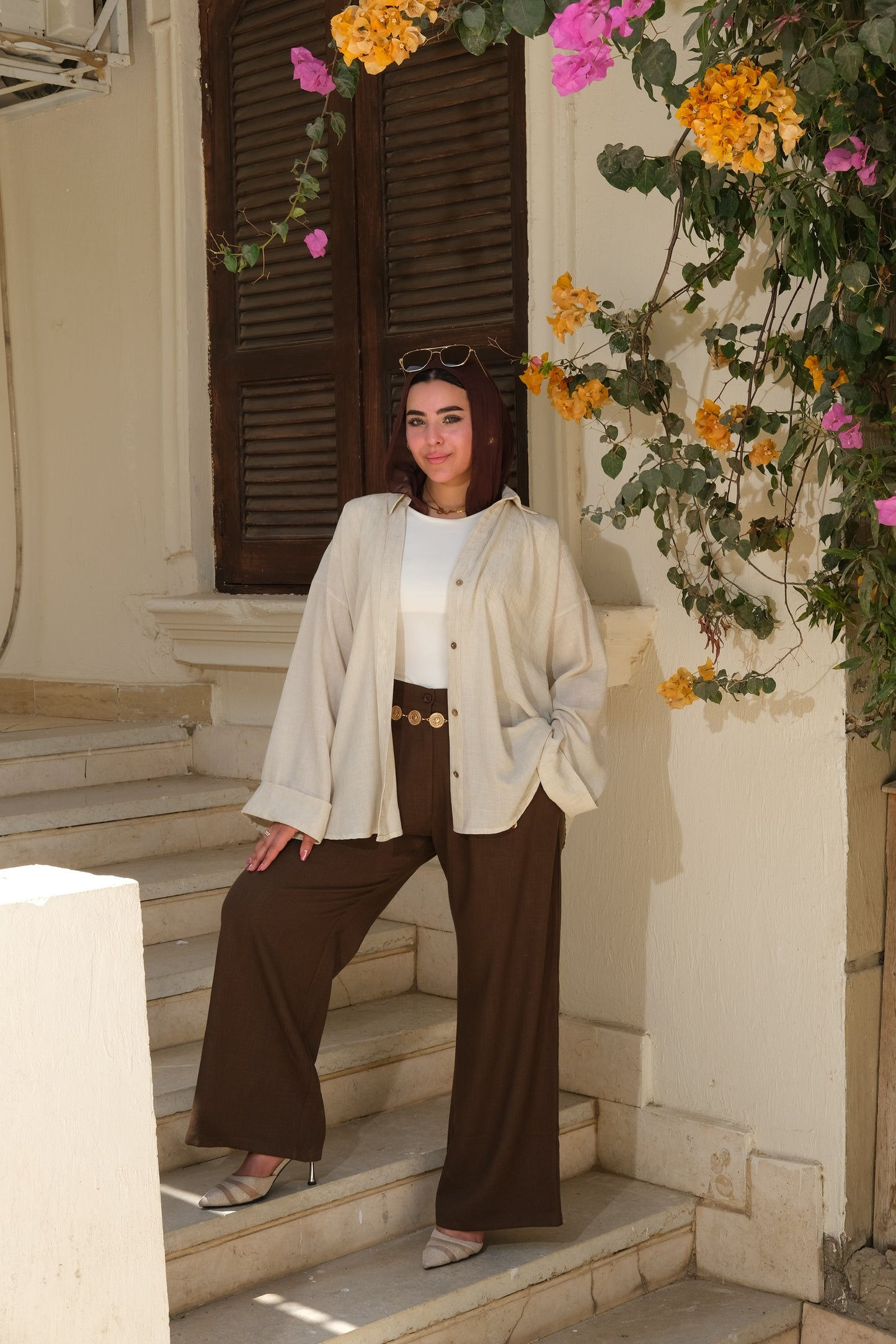 Poly Linen Shirt