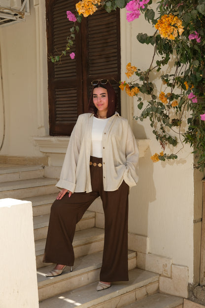 Poly Linen Shirt