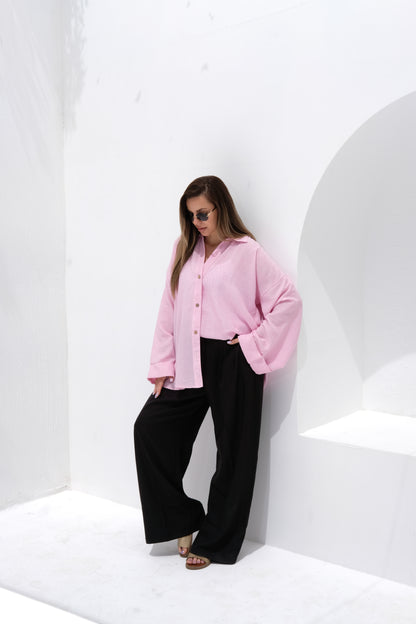 Poly Linen Shirt
