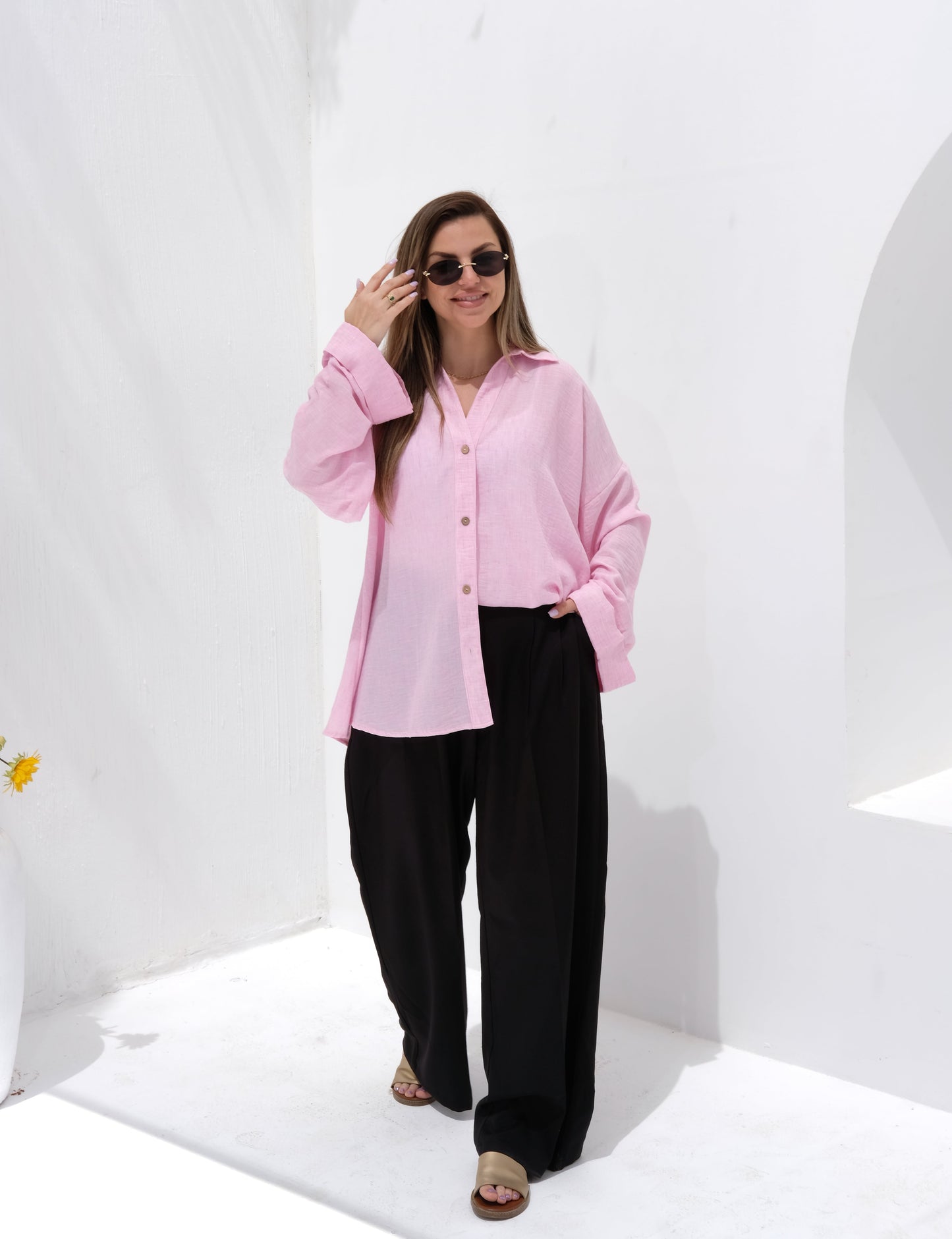 Poly Linen Shirt