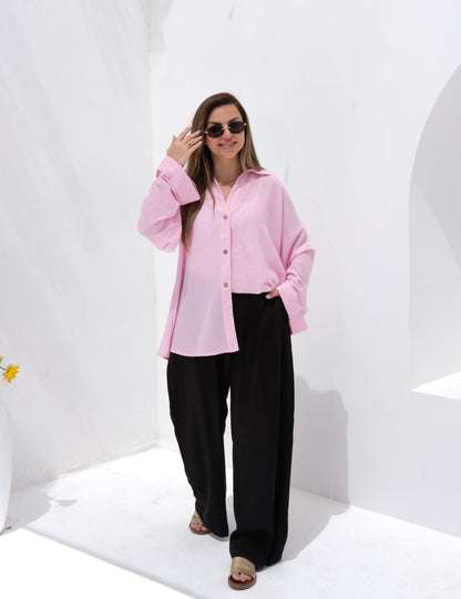 Poly Linen Shirt