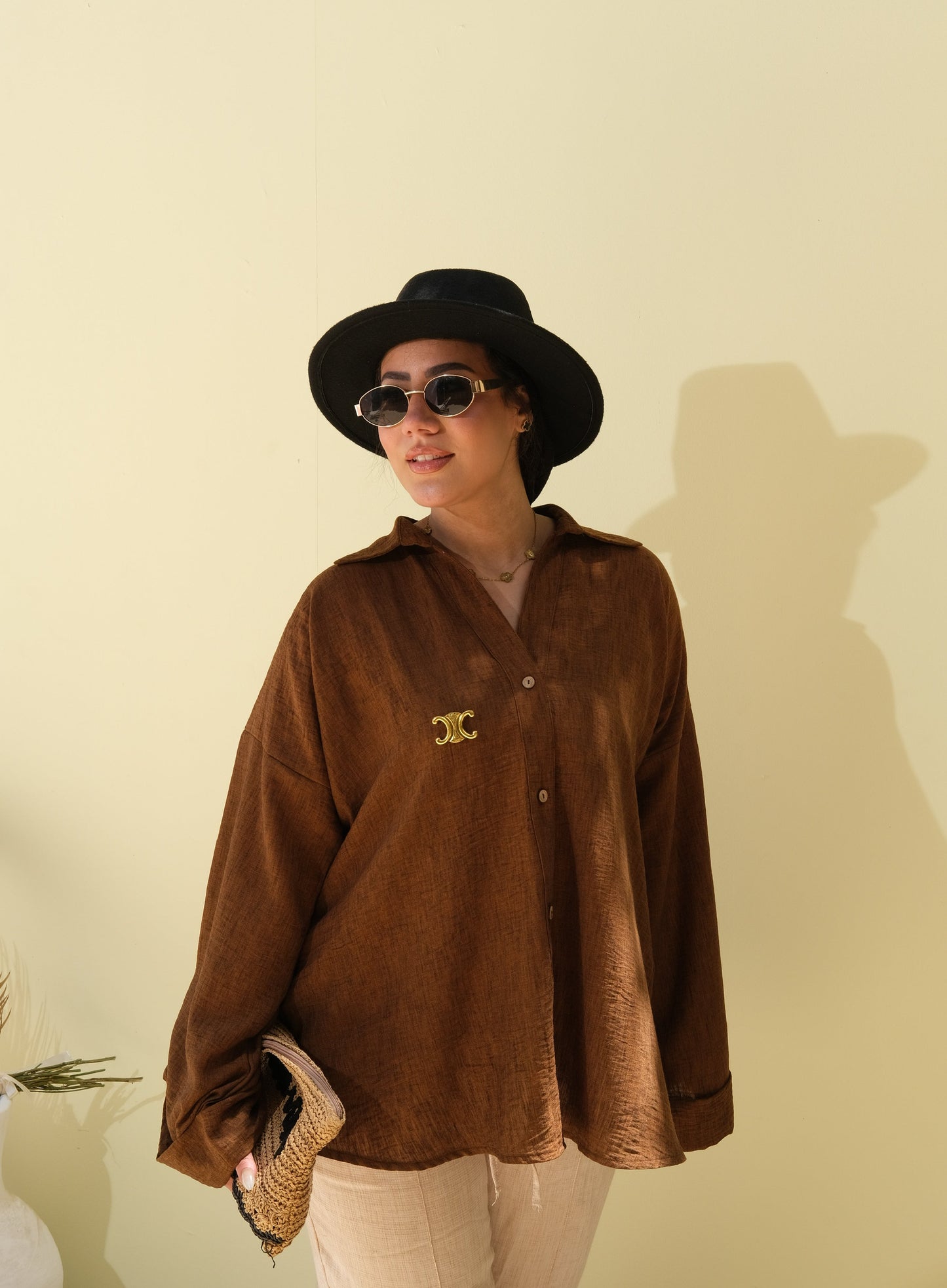 Poly Linen Shirt