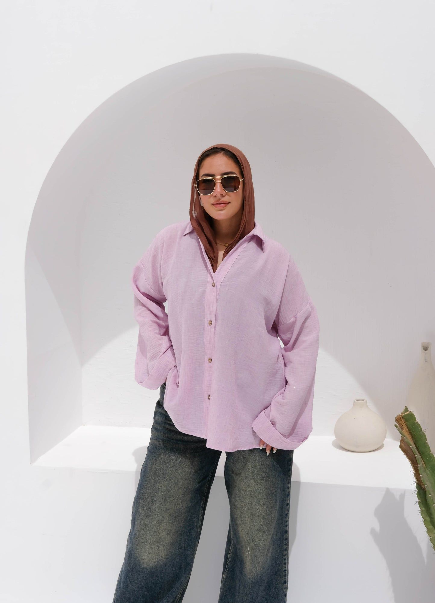 Poly Linen Shirt