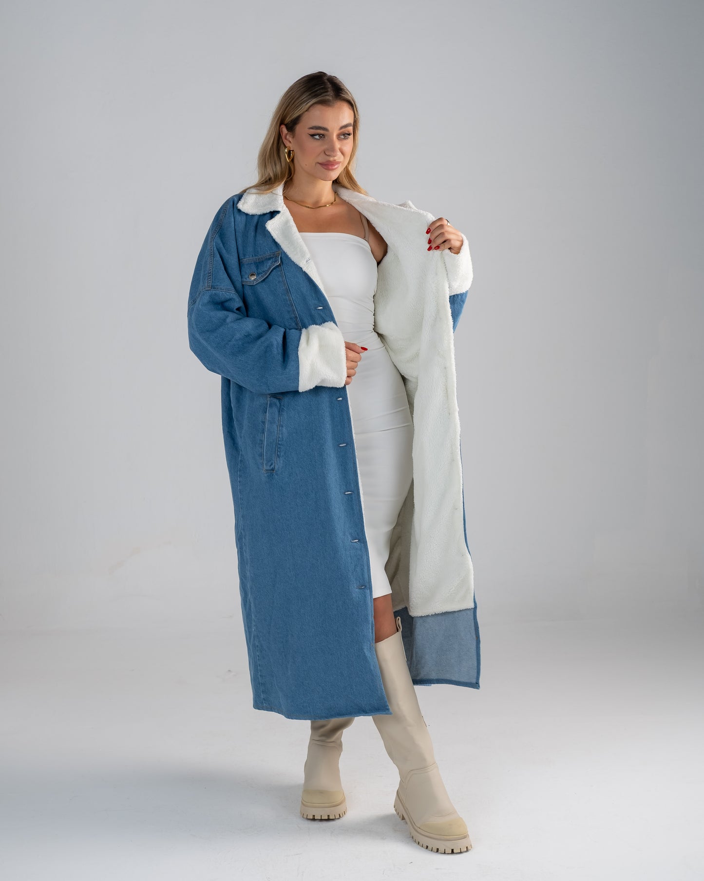 Deinm coat