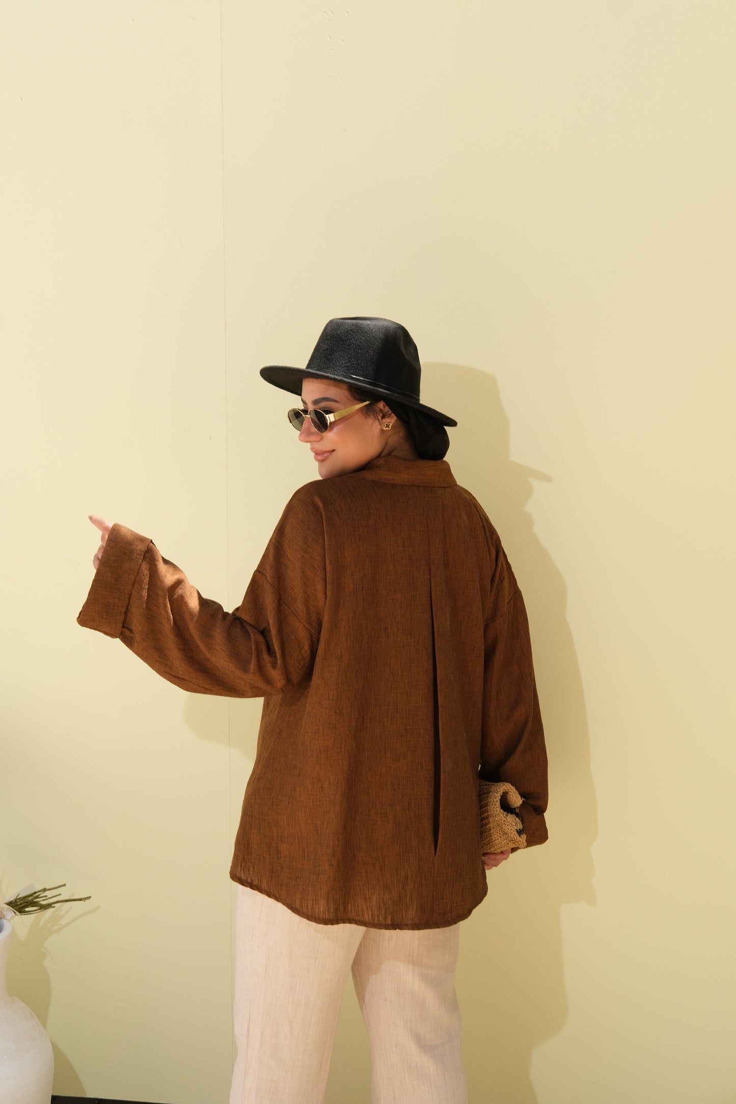Poly Linen Shirt