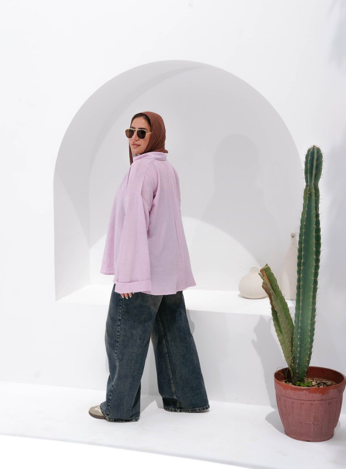 Poly Linen Shirt