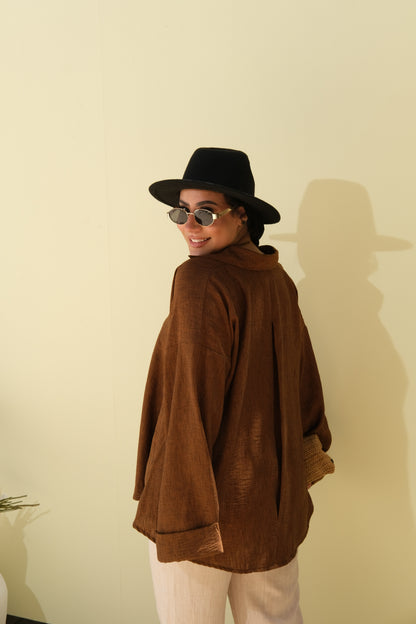 Poly Linen Shirt