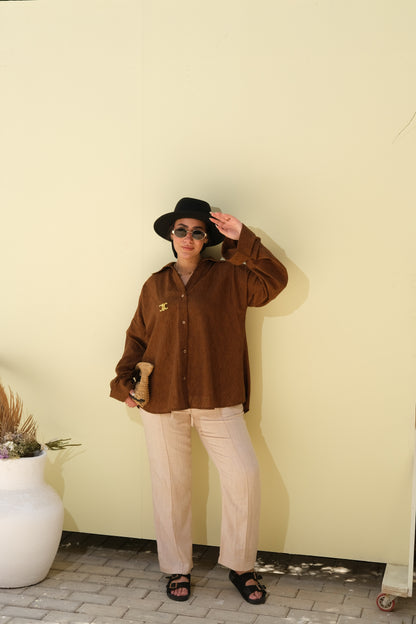 Poly Linen Shirt