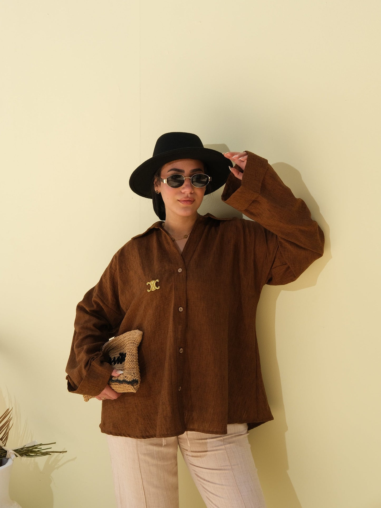 Poly Linen Shirt