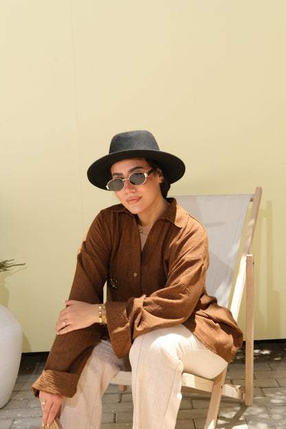 Poly Linen Shirt