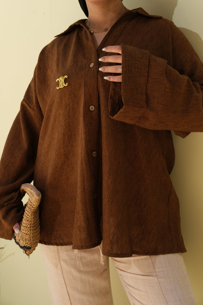 Poly Linen Shirt