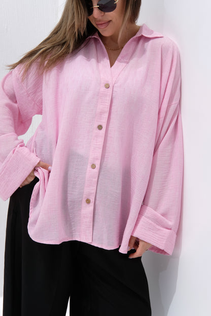 Poly Linen Shirt