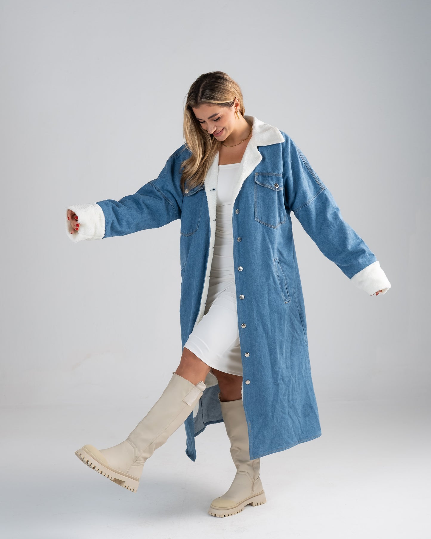 Deinm coat