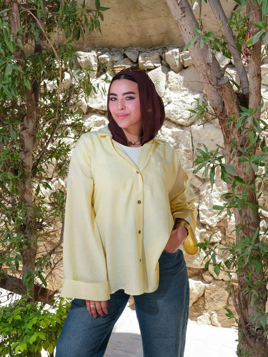 Poly Linen Shirt