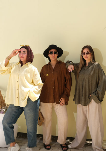 Poly Linen Shirt