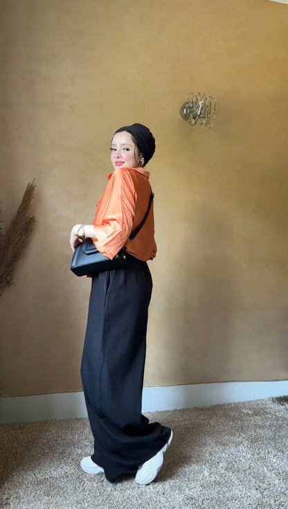 Wide leg pants