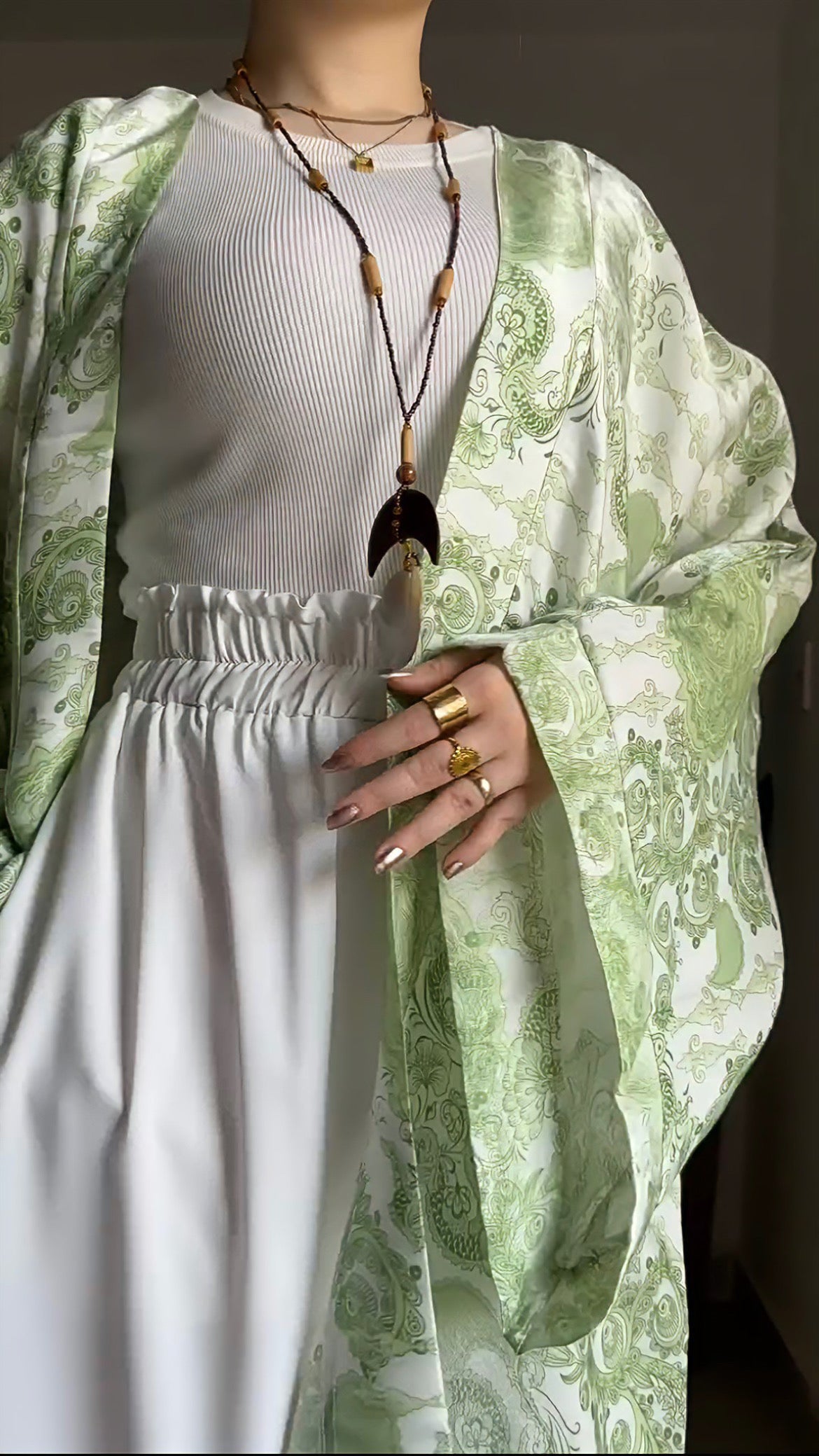 Long cardigan