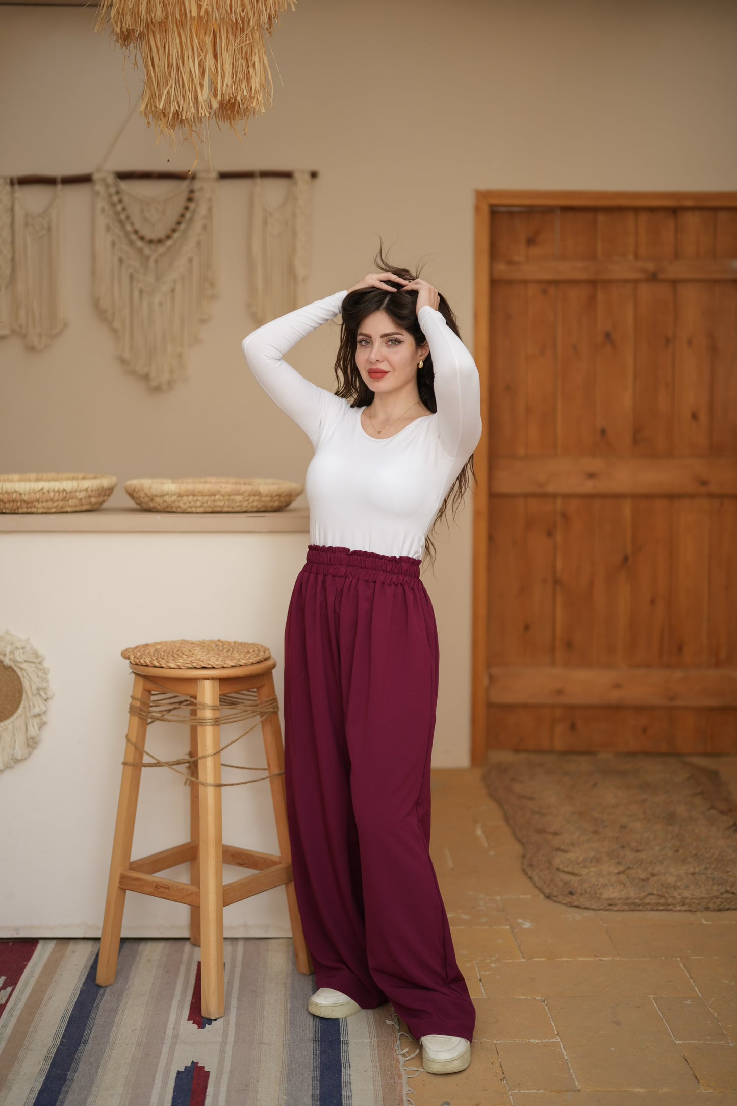 Wide leg pants