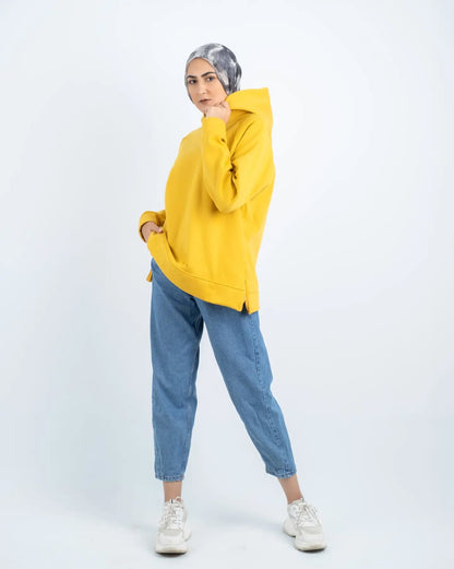 Over-size sweatshirt