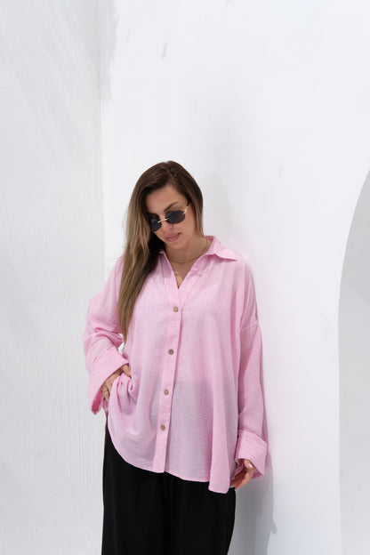 Poly Linen Shirt
