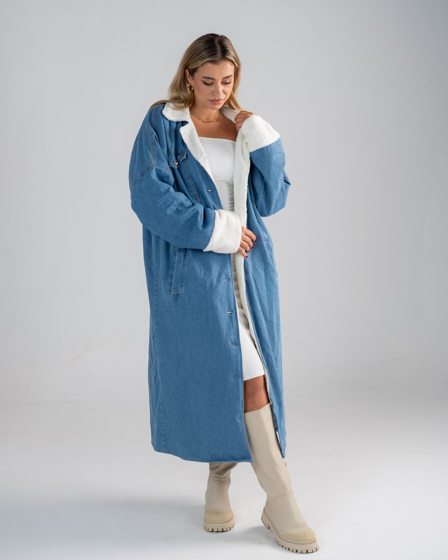 Deinm coat