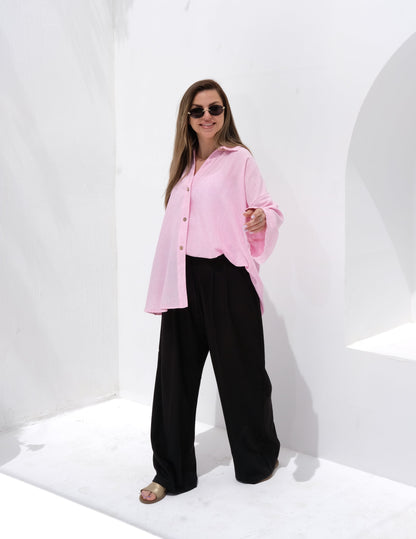 Poly Linen Shirt
