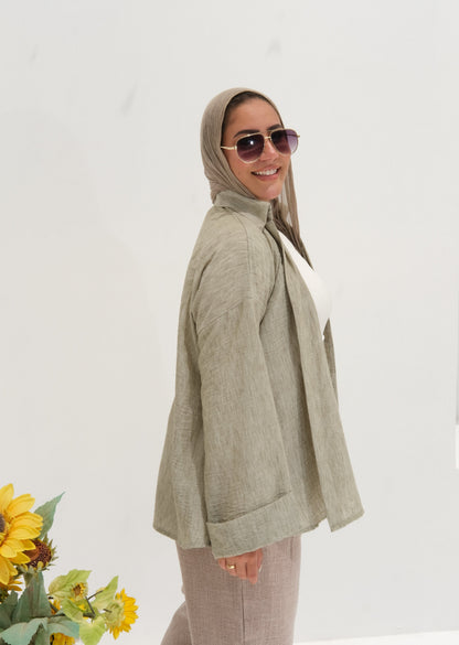 Poly Linen Shirt
