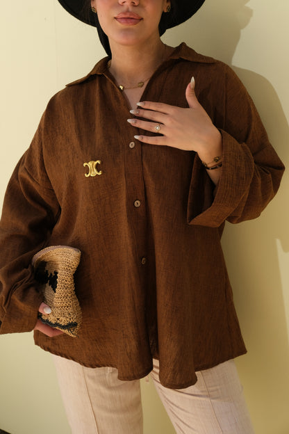 Poly Linen Shirt
