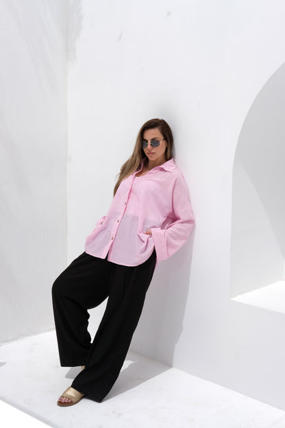 Poly Linen Shirt