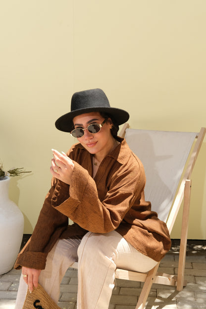 Poly Linen Shirt