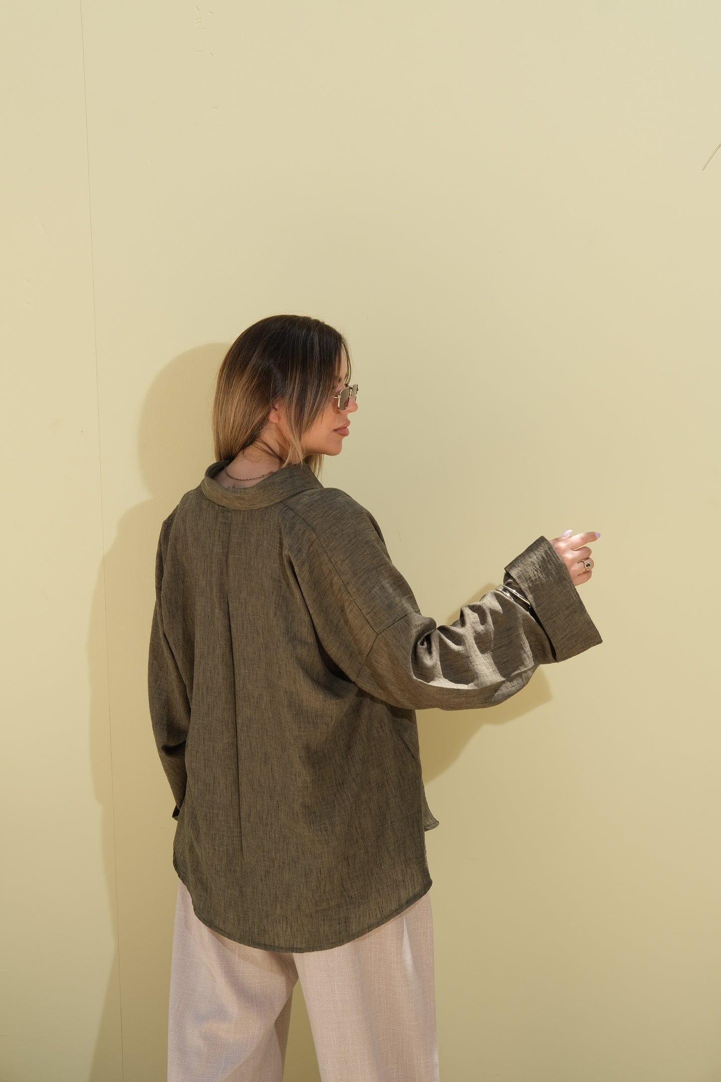 Poly Linen Shirt