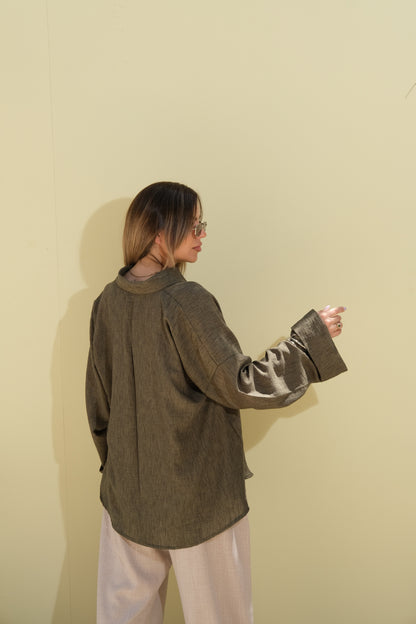 Poly Linen Shirt