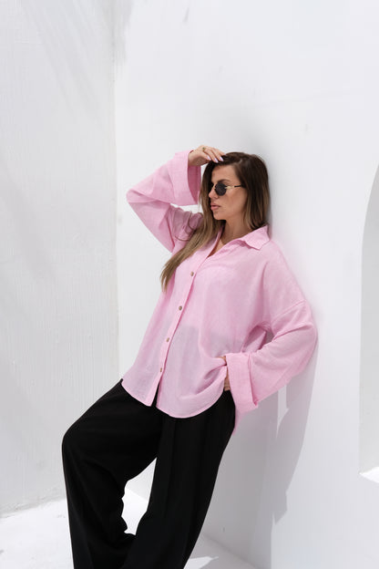 Poly Linen Shirt